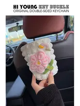 かわいい車載ゴミ箱【吊り下げ式・収納バケット】
