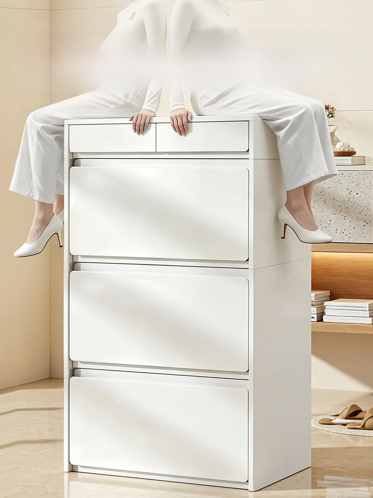 角に置けるトイレ用収納ラック：狭いスペースでも効率的な収納を実現