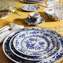 手描きの陶器製マルガオシリーズプレート＆カップ【ポルトガル製・デザイン性の高い食器】
