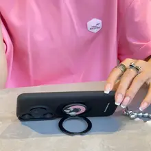 液体シリコン製スマートフォンケース【スタンド付き・ストラップ対応・夏向け】