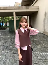小柄向け秋季ファッションコーディネート【二点セットアップ対応・通勤スタイル】