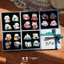 パンダデザインのフリーダムマグネット【中国風文創アイテム・ギフトに最適】