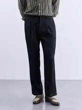 ビジネスカジュアルパンツ【ストレート・高級感・男性用】
