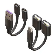 Type-C USB拡張ケーブル【充電・データ転送対応・車やコンピュータ用】(セットアップ対応)