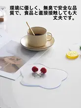 ティーカップマット 使用シーン: コーヒー 材料: PVC 透明 創造的