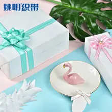 銀縁リボン付きダイイングリボン【16mm・DIY・カラフル・ファッションアクセサリー】