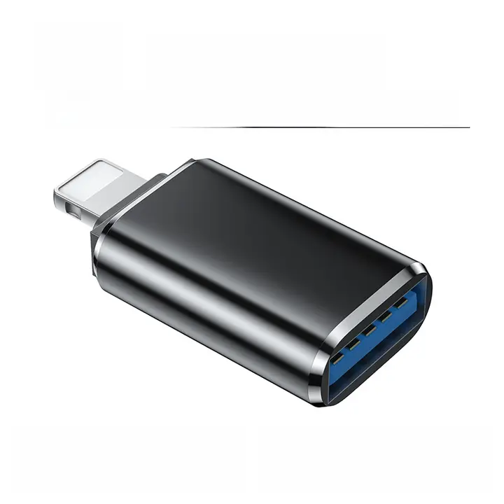 iPhone用OTGアダプター【Lightning接続・USB3.0外付け・iPad対応】