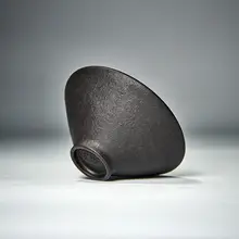 天然石彫刻のアイス岩茶杯【復古スタイル・茶器・品茶用】