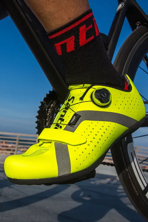 ROCKBROS サイクリングシューズ メンズ フラットペダル用 ノンクリット MTB ロードバイク eバイク対応 「Santic」