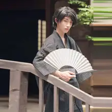 日本の着物男性フォーマル和風 バスローブ