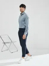 JSSD HOMME メンズビジネスカジュアルパンツ【春秋用・スリムフィット・ストレートパンツ】