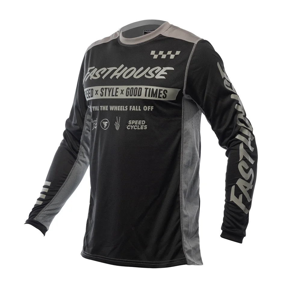 男女兼用 マウンテンバイク用長袖Tシャツ【速乾・バイクレース対応】
