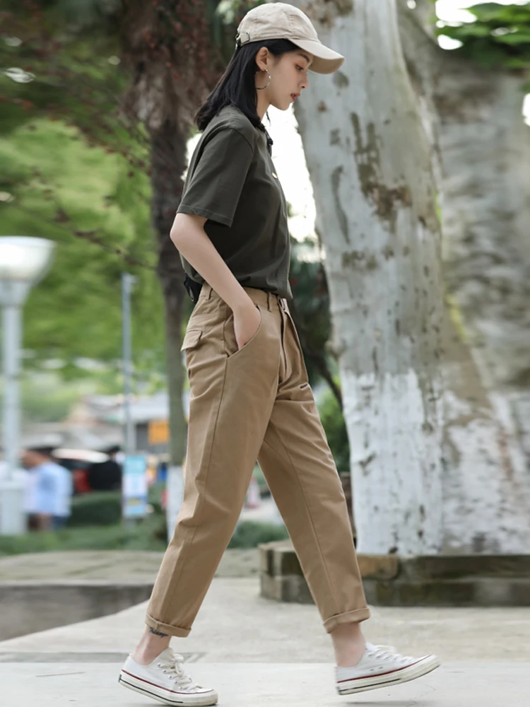 春コーデ レディース | カー キパンツの素材・フィット・シーン別特徴