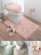 トイレ用3点セット【便座マット・便座カバー・トイレシート・家庭用】