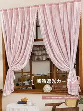 穴あけ不要のマジックテープカーテン【遮光性能・一体型・ドア用】