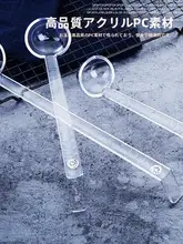 PC製プラスチックロングハンドルスプーン【ドリンク用・計量スプーン】