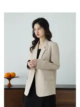 通勤用ジャケット【一粒ボタン・デザイン性のある小さめサイズ】