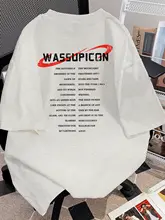 ユニセックス コットン半袖Tシャツ【大きいサイズ・ルーズフィット・カジュアル】