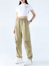 レディース 夏用 薄手アイスシルク速乾パンツ【防水・ハイキング・ストレート・カジュアル】