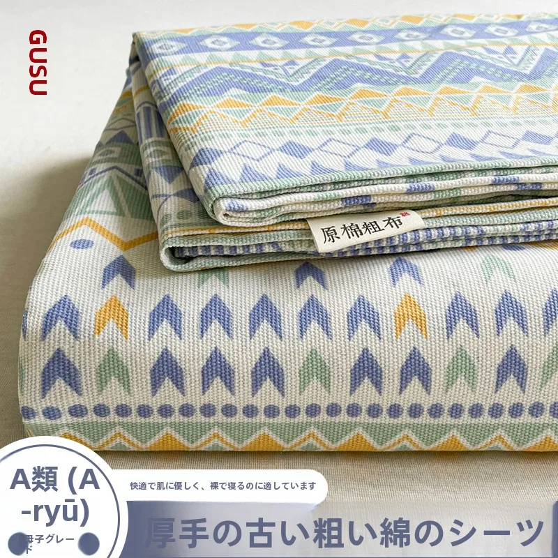 厚手の粗布シーツ：100均ブルーシートとしての実用性と耐久性の検証
