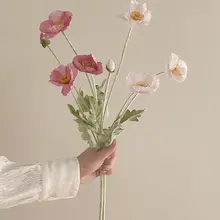 リアルなイメージのポピー造花【リビング装飾・フォトプロップス】