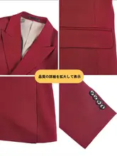 ダブルブレストスーツ メンズ 春秋用 無地ジャケット【高級感・フォーマルウェア】
