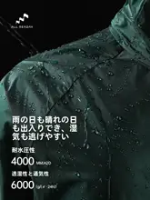 軽量防水ジャケット【春用・レディース・アウトドア・薄手】