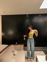 レディース ライセールデニムパンツ【スリムフィット・ショートパンツ・脚長効果】（セットアップ対応）