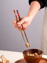 木製箸 ウェンジ製 一人用 和風 家庭用 高級感 桜柄入り