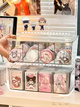 透明収納ボックス 二次元カードバッジディスプレイラック モダン シンプル 高級感