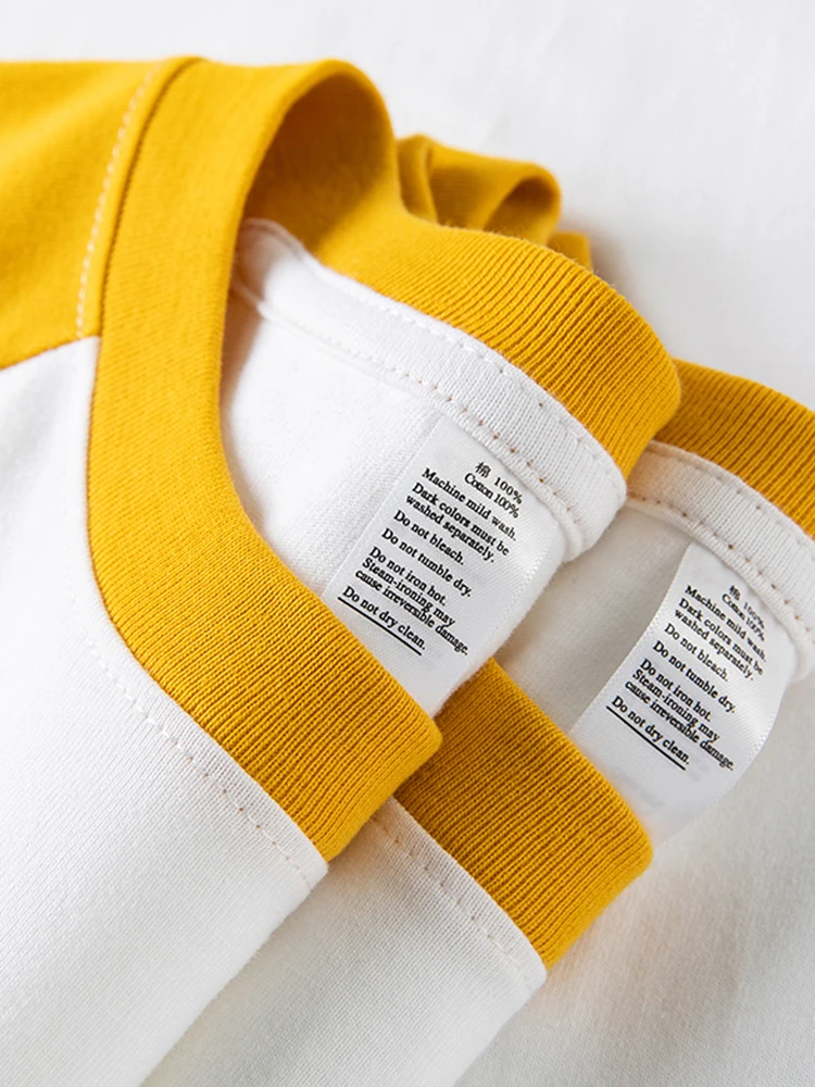 柔らかな着心地の長袖Tシャツ：コットン100%で春に最適なゆったりデザイン