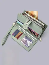 防犯機能付き長財布【女性用・カードポケット一体型・ハンドバッグ】