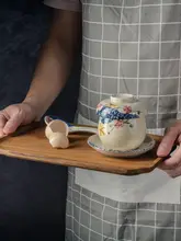 陶器製蒸し器【子供用・茶碗蒸し・卵蒸し皿・カバー付き】