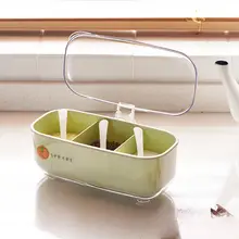 調味料収納セット【プラスチック製・塩入れ・キッチン用・調味料ボックス】