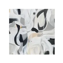 SevenArt 抽象デザインのリビング用油絵【壁掛けアート・手描き・装飾用】