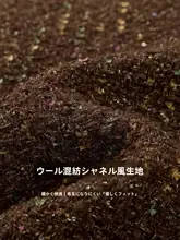 高級感あふれるウール混紡ダウンジャケット【白鹅绒・冬用・ショート丈】