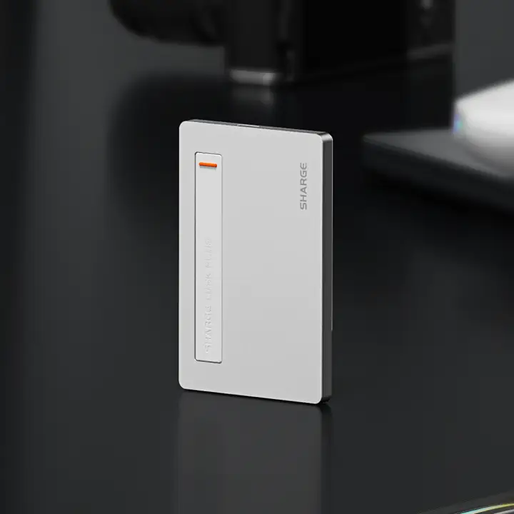 Sharge M.2 SSDケース 外付け ポータブル 放熱設計 マグネット対応 ケーブル付属 データ保護