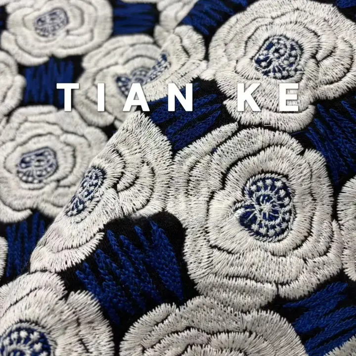 日本風刺繍生地【現貨・多用途】