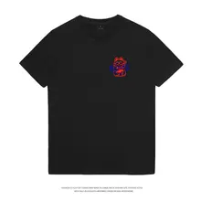 ユニセックス デザインプリントTシャツ【コットン・春夏用・ルーズフィット・半袖】