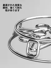 ステンレス製キッチン用蒸し器【多機能・おでん・鍋用・円形】