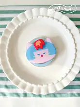 かわいい猫デザインの磁石式スマホスタンド【伸縮可能・カートゥーン風】