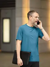 夏用 メンズ ノースリーブ ラウンドネック 速乾スポーツTシャツ