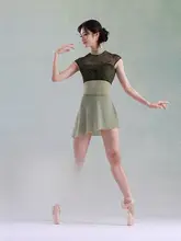 女性用 中式練習服【肩付き・ダンス・体操用】