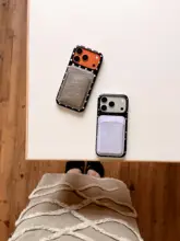 カードホルダー iPhone用 MagSafe対応 マグネット式 水玉柄 PUレザー 油蜡仕上げ 「since」