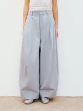 軽やかな天絲棉パンツ【ゆったりシルエット】