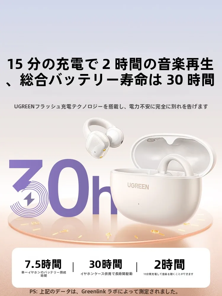 ワイ  ヤレスアームクリップ型BluetoothイヤフォンWS209-S3：耳を塞がないタイプの通勤・歩行向け実用性解析