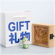 手作りの木彫り元宝蛇【デスクトップ飾り・可愛いデザイン・十二生肖】