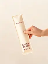 使い捨て食品グレードのスプーンと箸【バイオプラスチック製・個別包装】