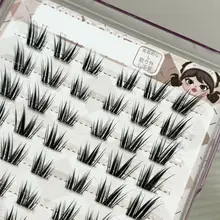 極上の柔らかさ！漫画風デザインの大容量つけまつげ【スフレタイプ・狐系・華やか】