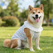 春用ペットウェア【薄手・毛が抜けにくい・コーギー・柴犬対応】（セットアップ対応）